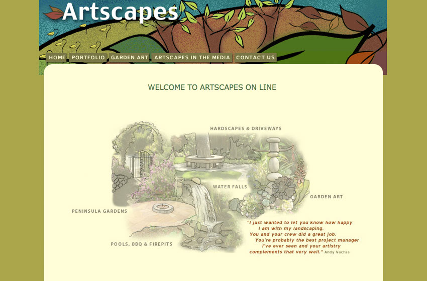 artscapes web site